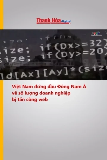 Việt Nam đứng đầu Đông Nam Á về số lượng doanh nghiệp bị tấn công web