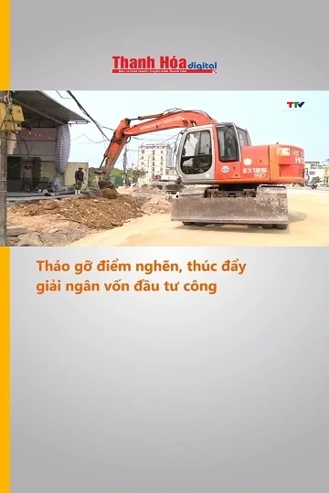 Tháo gỡ điểm nghẽn, thúc đẩy giải ngân vốn đầu tư công