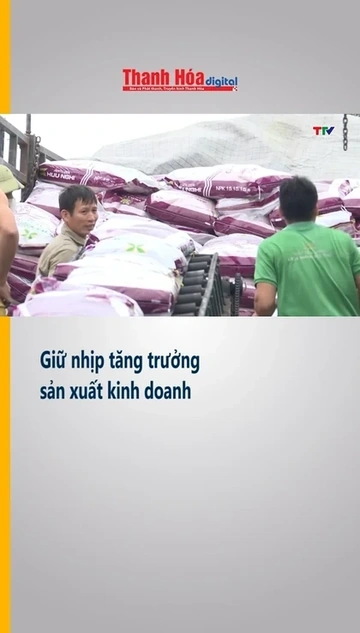 Giữ nhịp tăng trưởng sản xuất kinh doanh
