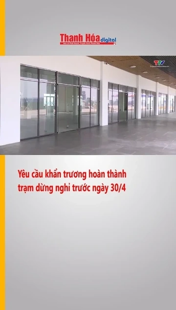 Yêu cầu khẩn trương hoàn thành trạm dừng nghỉ trước ngày 30/4