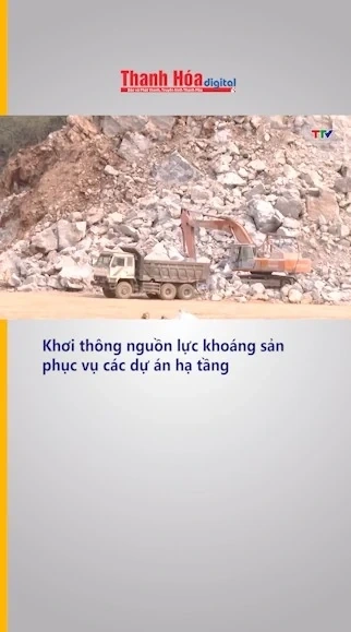 Khơi thông nguồn lực khoáng sản phục vụ các dự án hạ tầng