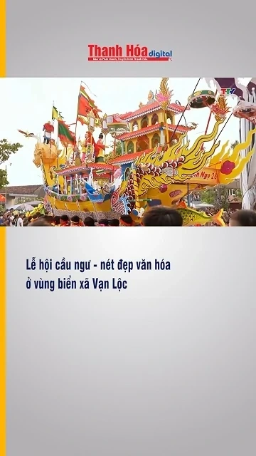 Lễ hội cầu ngư - nét đẹp văn hóa của vùng biển xã Vạn Lộc