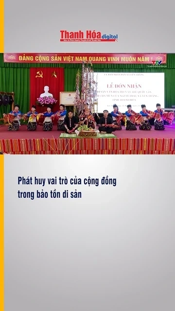 Phát huy vai trò của cộng đồng trong bảo tồn di sản