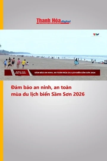 Đảm bảo an ninh, an toàn mùa du lịch biển Sầm Sơn 2026