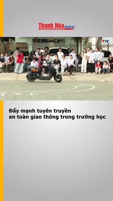Đẩy mạnh tuyên truyền an toàn giao thông trong trường học