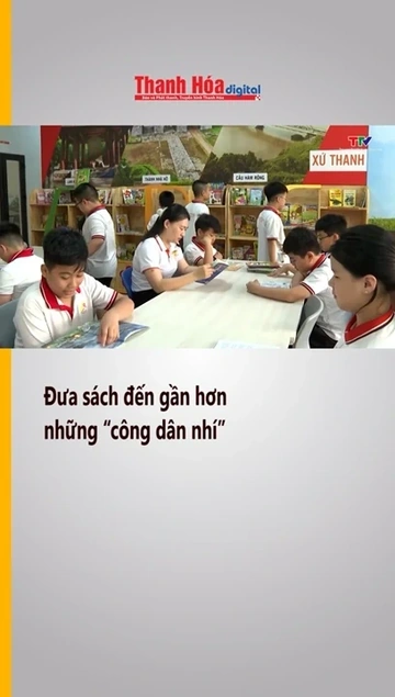 Đưa sách đến gần hơn những “công dân nhí”