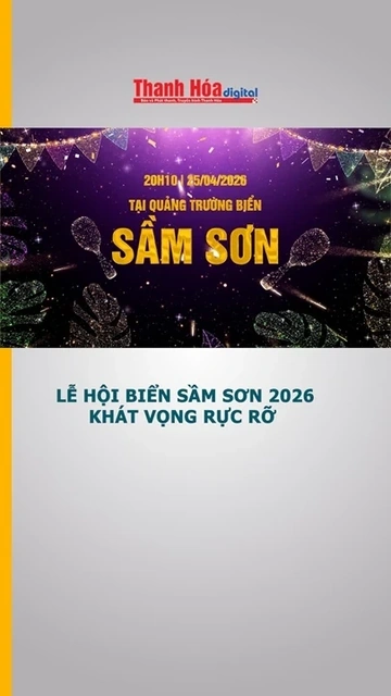 Lễ hội biển Sầm Sơn 2026 - Khát vọng rực rỡ