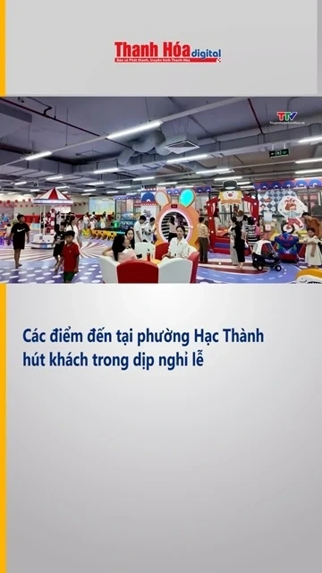 Các điểm đến tại phường Hạc Thành hút khách trong dịp nghỉ lễ