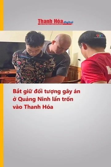 Bắt giữ đối tượng gây án ở Quảng Ninh lẩn trốn vào Thanh Hóa