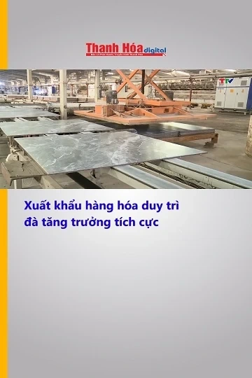Xuất khẩu hàng hóa duy trì đà tăng trưởng tích cực
