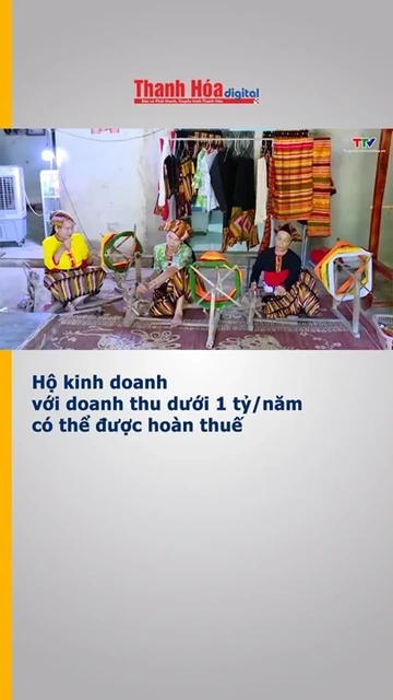 Hộ kinh doanh với doanh thu dưới 1 tỷ/năm có thể được hoàn thuế