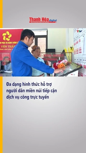 Đa dạng hình thức hỗ trợ người dân miền núi tiếp cận dịch vụ công trực tuyến