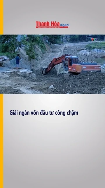 Giải ngân vốn đầu tư công chậm