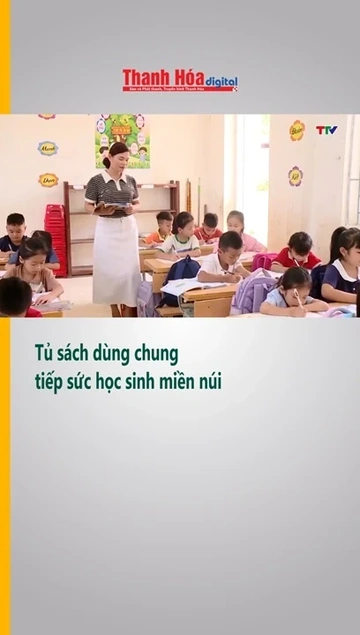 Tủ sách dùng chung tiếp sức học sinh miền núi