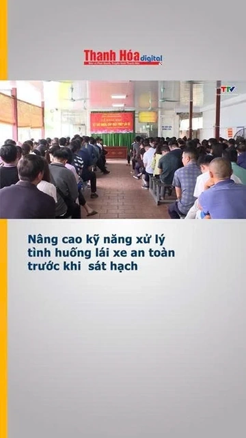 Nâng cao kỹ năng xử lý tình huống lái xe an toàn trước khi sát hạch