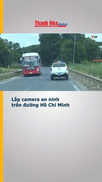 Lắp camera an ninh trên đường Hồ Chí Minh