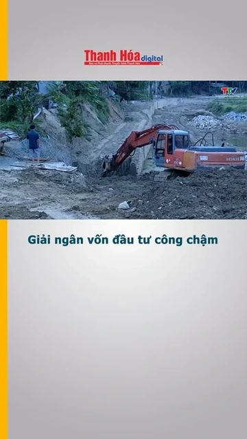 Giải ngân vốn đầu tư công chậm