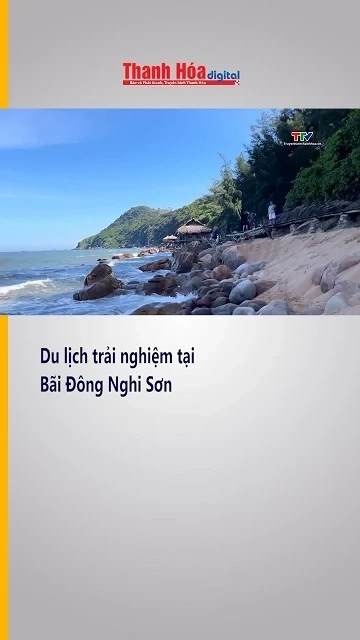 Du lịch trải nghiệm tại Bãi Đông Nghi Sơn