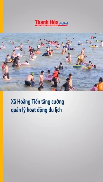 Xã Hoằng Tiến tăng cường quản lý hoạt động du lịch