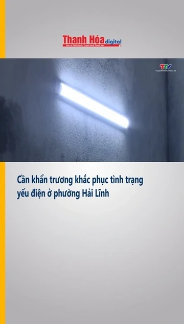 Cần khẩn trương khắc phục tình trạng yếu điện ở phường Hải Lĩnh