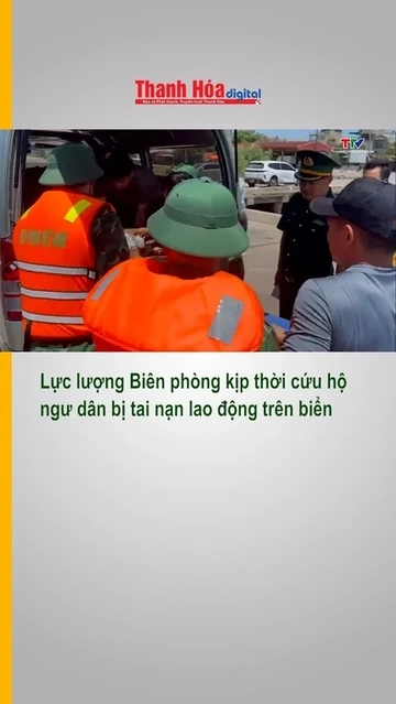 Lực lượng Biên phòng kịp thời cứu hộ ngư dân bị tai nạn lao động trên biển