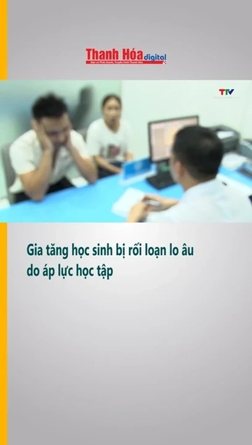 Gia tăng học sinh bị rối loạn lo âu do áp lực học tập