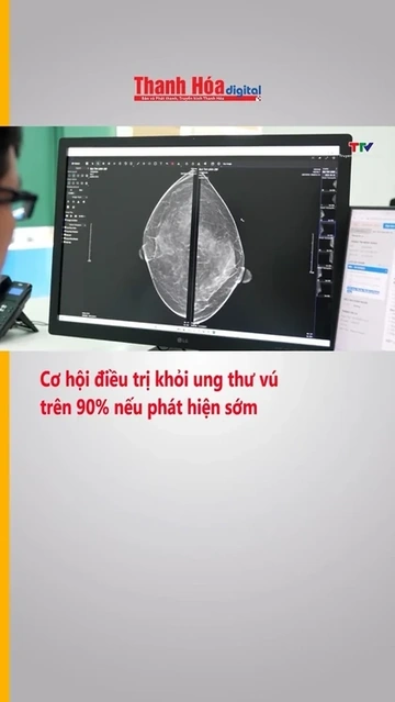 Ung thư vú Cơ hội điều trị khỏi trên 90% nếu phát hiện sớm