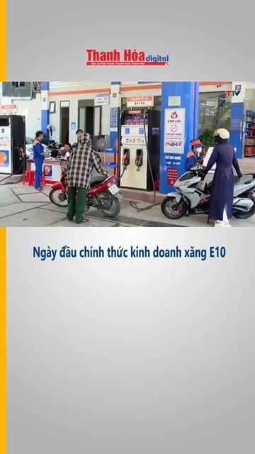 Ngày đầu chính thức kinh doanh xăng E10