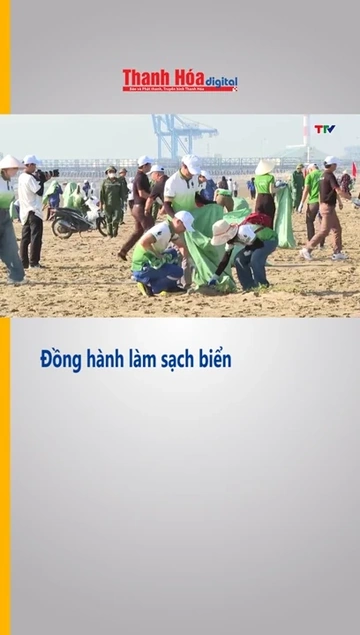 Đồng hành làm sạch biển