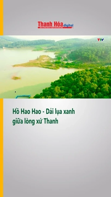 Hồ Hao Hao - Dải lụa xanh giữa lòng xứ Thanh
