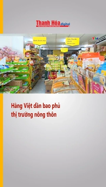 Hàng Việt dần bao phủ thị trường nông thôn