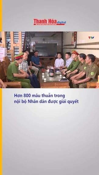 Hơn 800 mâu thuẫn trong nội bộ Nhân dân được giải quyết