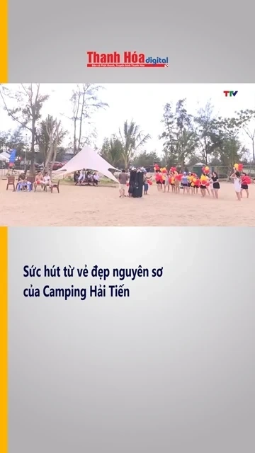 Sức hút từ vẻ đẹp nguyên sơ của Camping Hải Tiến