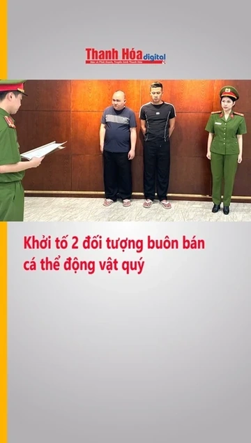 Buôn bán cá thể động vật quý, 2 đối tượng bị khởi tố