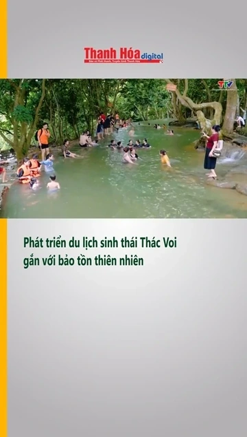Phát triển du lịch sinh thái Thác Voi gắn với bảo tồn thiên nhiên
