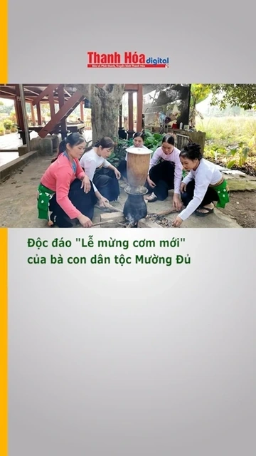 Độc đáo Lễ mừng cơm mới của bà con dân tộc Mường Đủ