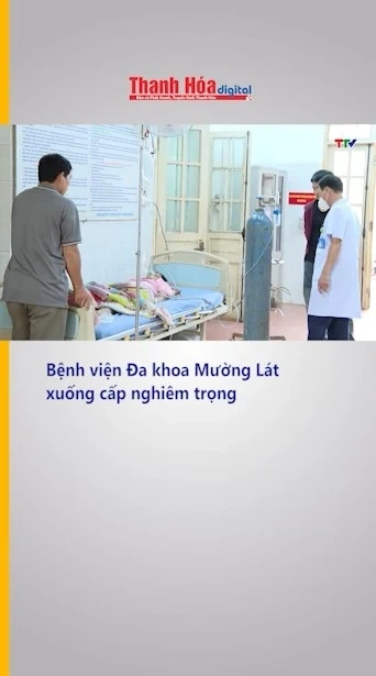 Bệnh viện Đa khoa Mường Lát xuống cấp nghiêm trọng