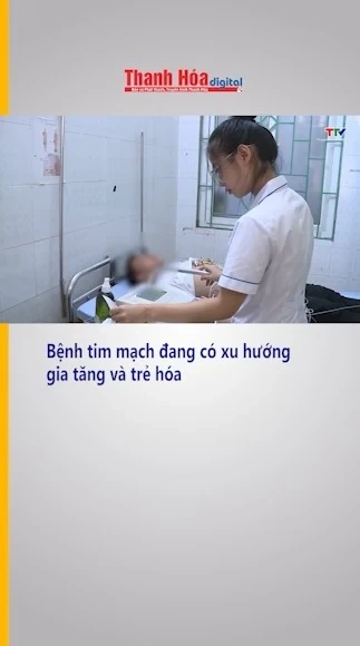 Bệnh tim mạch đang có xu hướng gia tăng và trẻ hóa