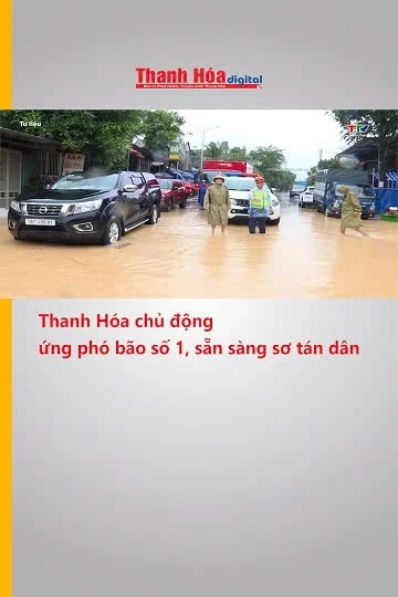 Thanh Hóa chủ động ứng phó bão số 1, sẵn sàng sơ tán dân