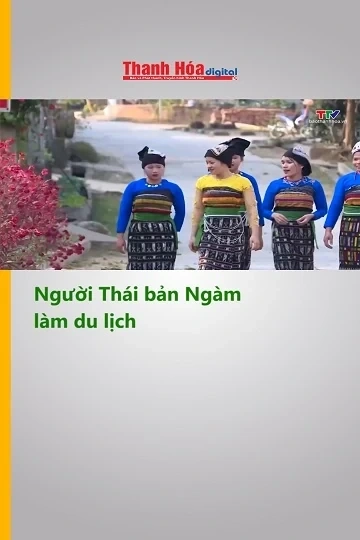 Người Thái bản Ngàm làm du lịch