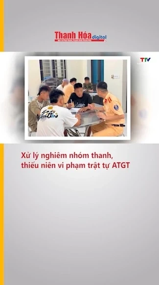 Xử lý nghiêm nhóm thanh, thiếu niên vi phạm trật tự an toàn giao thông