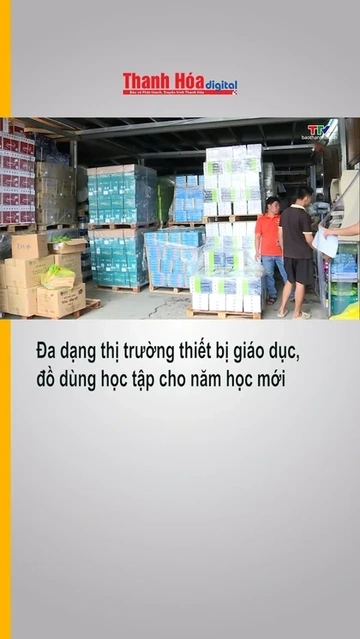 Đa dạng thị trường thiết bị giáo dục, đồ dùng học tập cho năm học mới