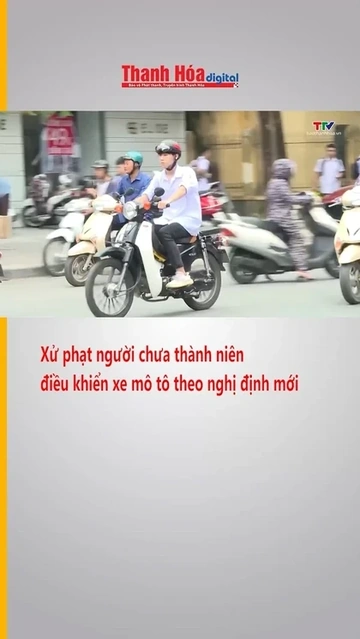 Quy định về xử phạt người từ 16 đến dưới 18 tuổi điều khiển xe mô tô theo nghị định mới
