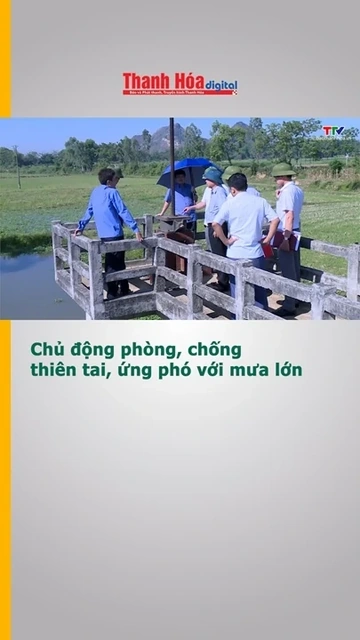 Chủ động phòng, chống thiên tai, ứng phó với mưa lớn
