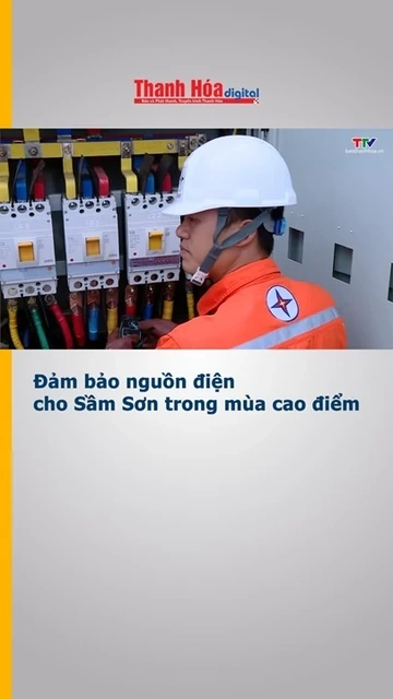 Đảm bảo nguồn điện cho Sầm Sơn trong mùa cao điểm