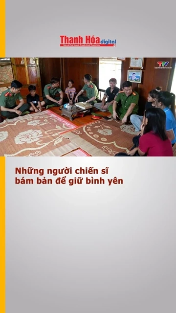 Những người chiến sĩ bám bản để giữ bình yên