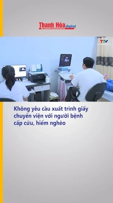 Không yêu cầu xuất trình giấy chuyển viện với người bệnh cấp cứu, hiểm nghèo