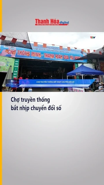 Chợ truyền thống bắt nhịp chuyển đổi số