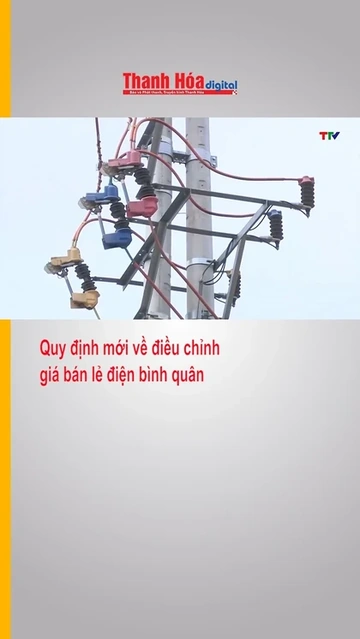 Quy định mới về điều chỉnh giá bán lẻ điện bình quân