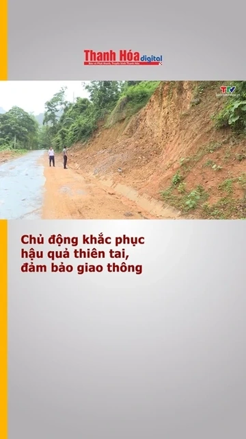 Chủ động khắc phục hậu quả thiên tai, đảm bảo giao thông